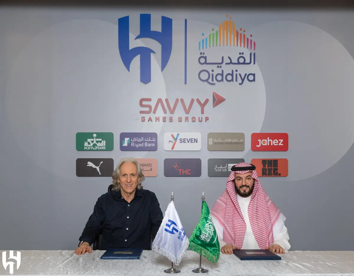 Imagem de contexto do artigo Jorge Jesus após renovar pelo Al Hilal: "Temos mais história para fazer e recordes para bater"