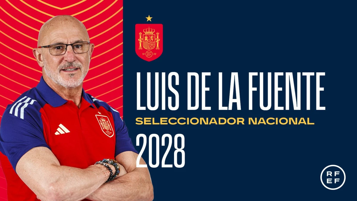 Imagem de contexto do artigo Luis de la Fuente continua à frente da seleção espanhola até 2028