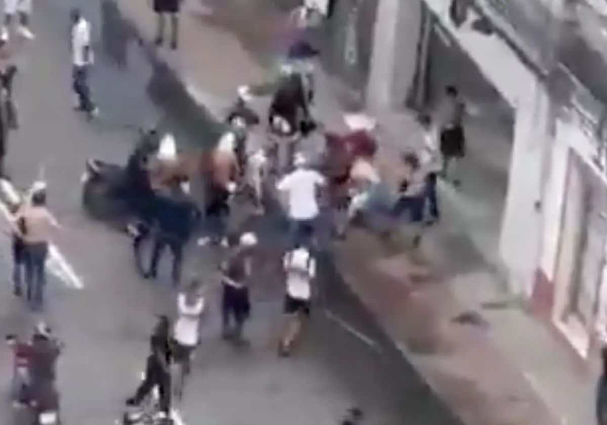 Imagem de contexto do artigo Impressionante: cenas de violência antes da derrota de Pepa pelo Sport Recife