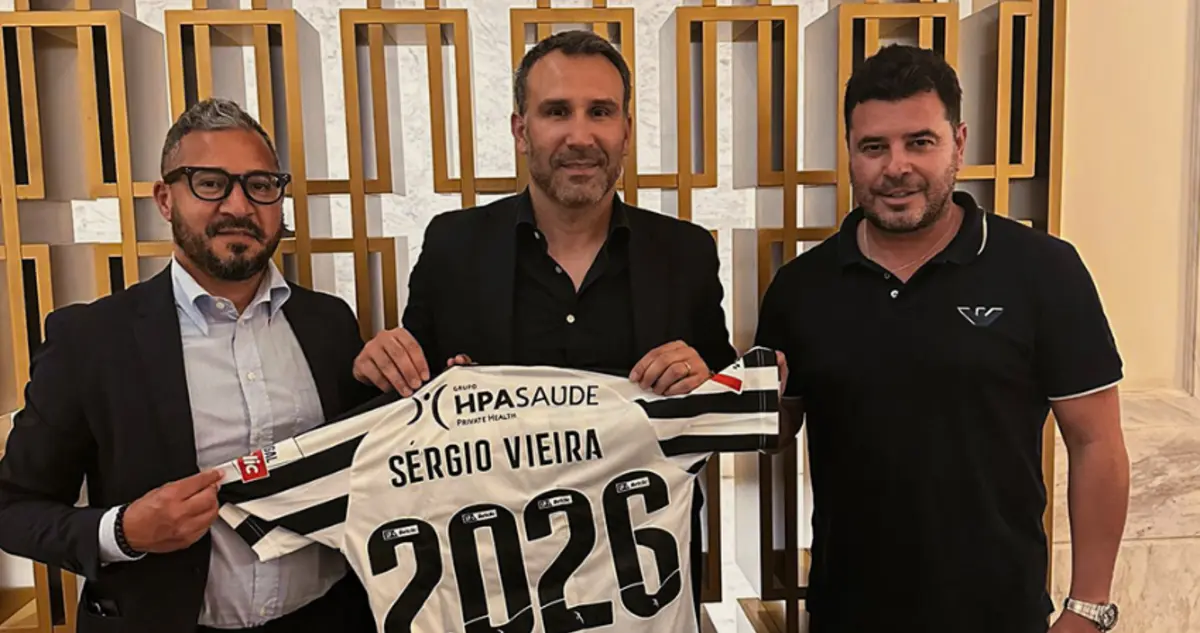 Sérgio Vieira deixa Portimonense ao cabo de três jornadas da II Liga