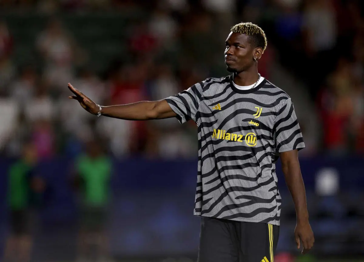 Pogba, em julho de 2023 (créditos: AFP)