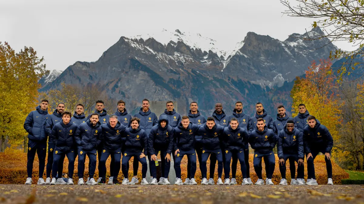 Imagem de contexto do artigo O passeio da Seleção Nacional antes do duelo com o Liechtenstein: ora veja