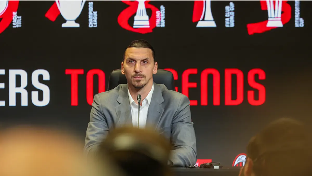 Ibrahimovic (créditos: Milan)