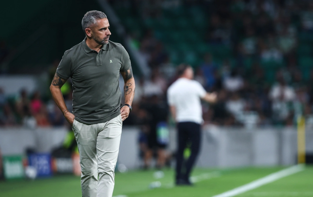 Rui Borges, treinador do Sporting