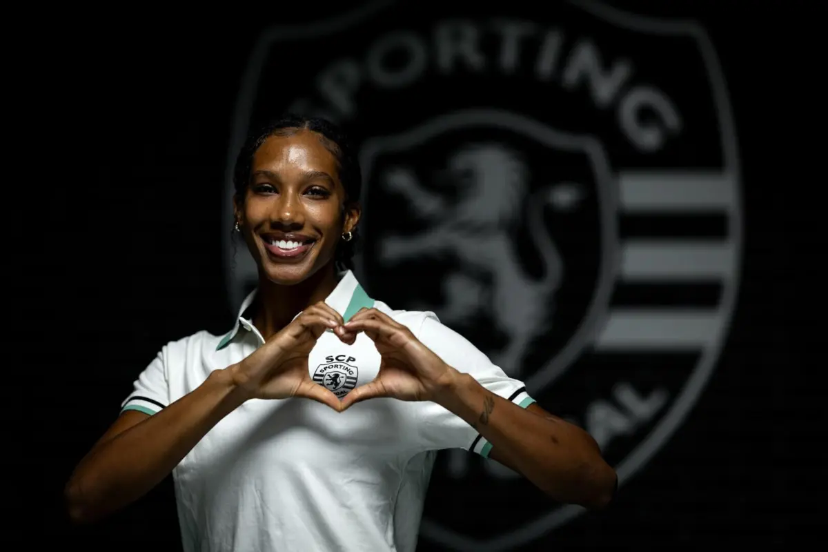 Danya Rouse, jogadora de basquetebol do Sporting (créditos: Sporting)