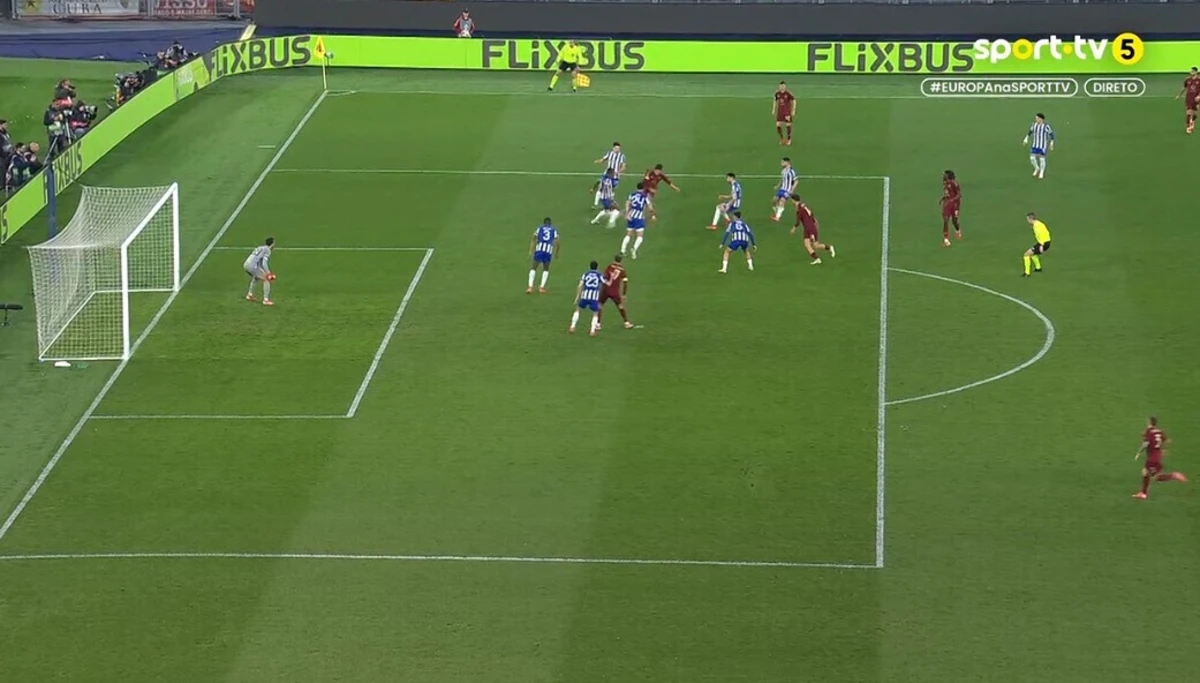 Imagem de contexto do artigo Dybala bisa e opera reviravolta da Roma frente ao FC Porto: os golos