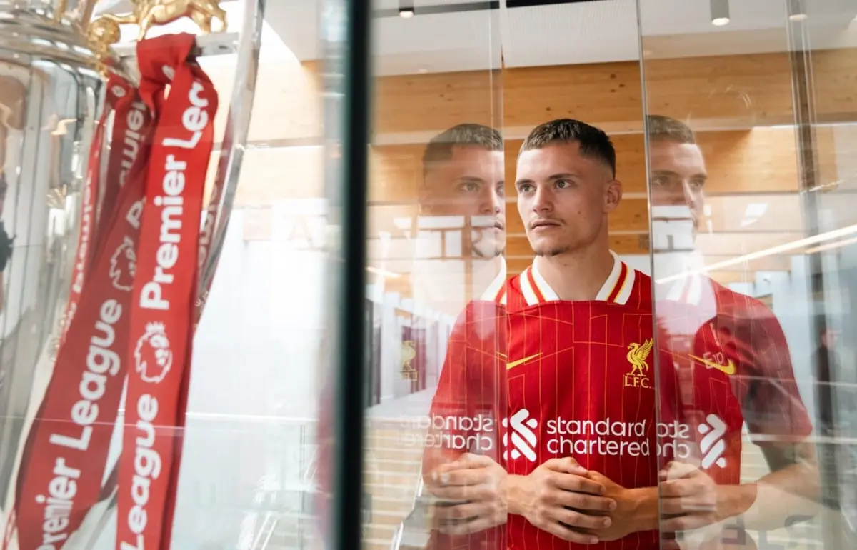 Imagem de contexto do artigo Oficial: Florian Wirtz é reforço do Liverpool e bate recorde do Benfica