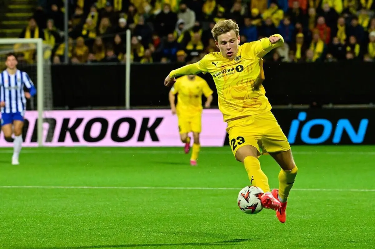 Hauge brilhou frente ao FC Porto (Reprodução: Instagram do jogador)