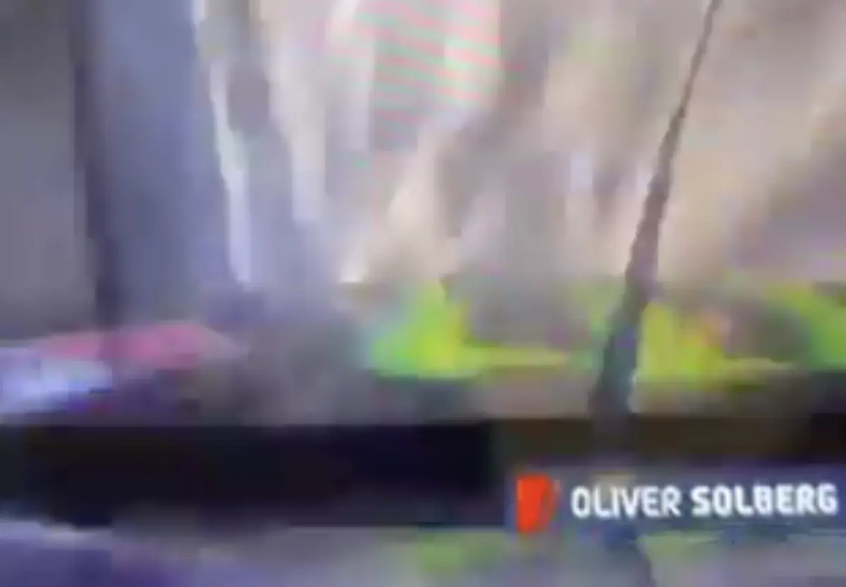 Imagem de contexto do artigo Pouco depois de Rovanpera, Solberg também capotou no Rali de Portugal. Veja o momento