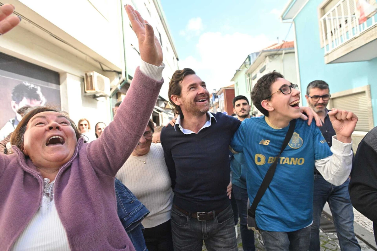 André Villas-Boas na Afurada (Créditos: Pedro Granadeiro/Global Imagens)