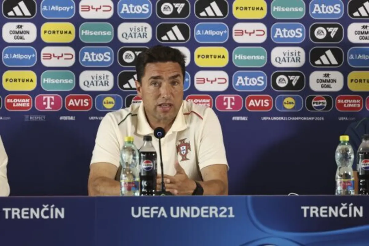 Rui Jorge, selecionador nacional dos sub-21 (créditos: FPF)