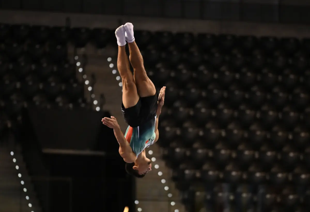 Imagem de contexto do artigo Gabriel Albuquerque em lugar de pódio no Mundial de trampolins