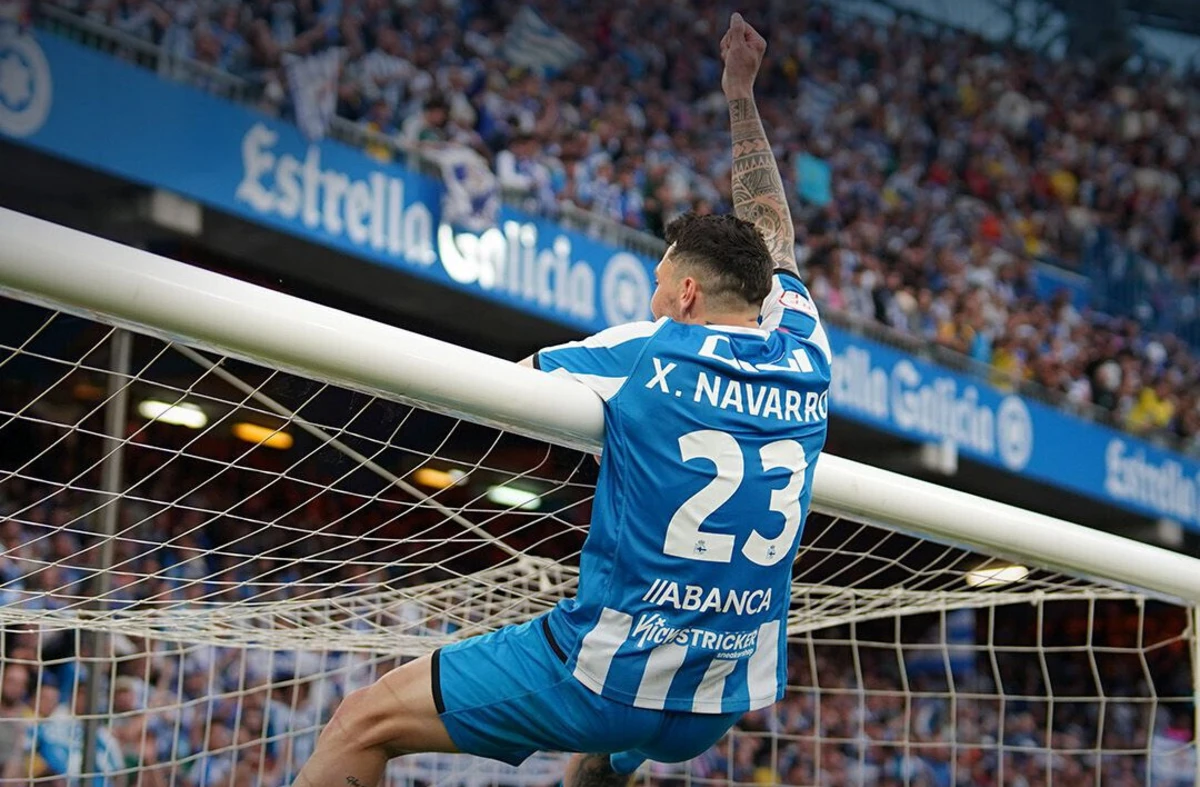 Imagem de contexto do artigo Corunha volta à segunda divisão espanhola com golo de Lucas Pérez