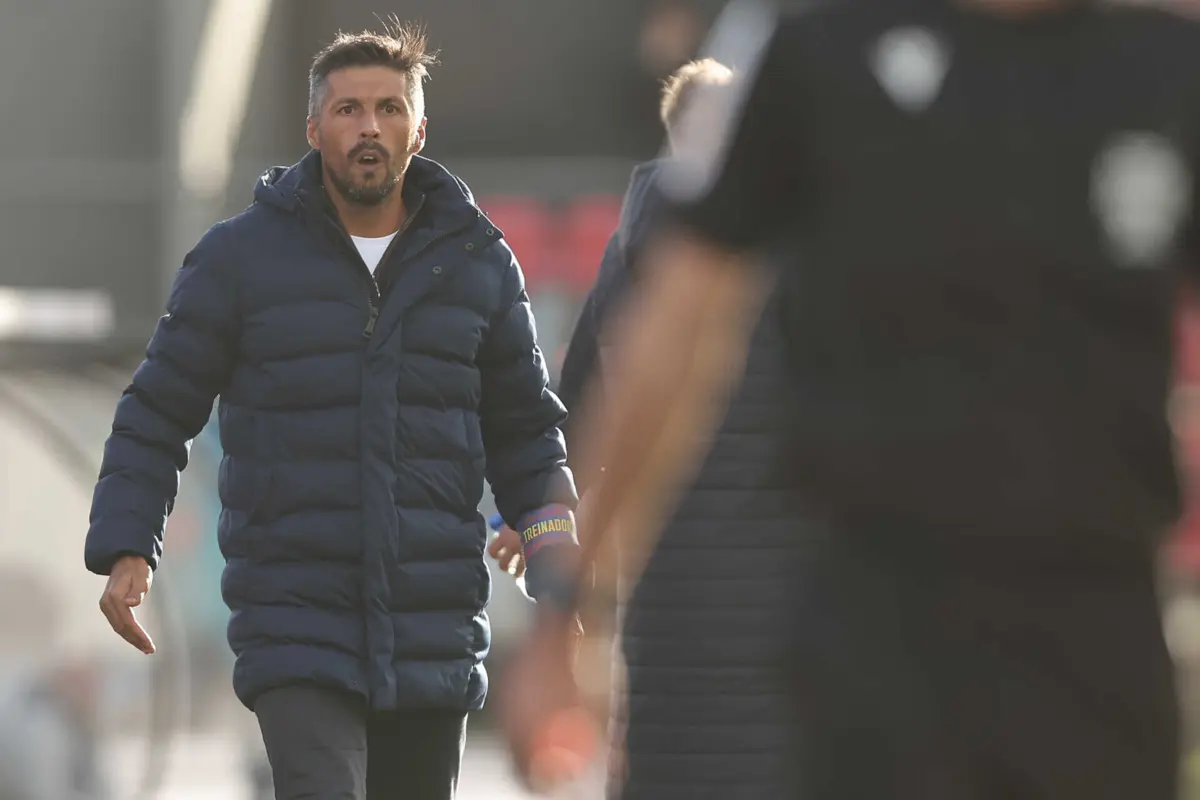 Moreno, treinador do Chaves