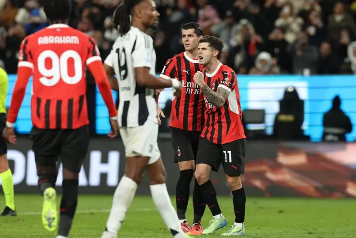 Morata e Pulisic (créditos: Milan)