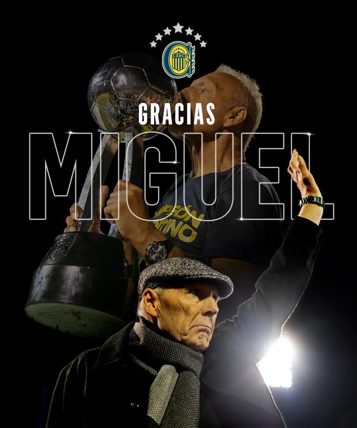 Imagem de contexto do artigo Miguel Ángel Russo deixa o Rosario Central: "Fui campeão, mas isso já é história"