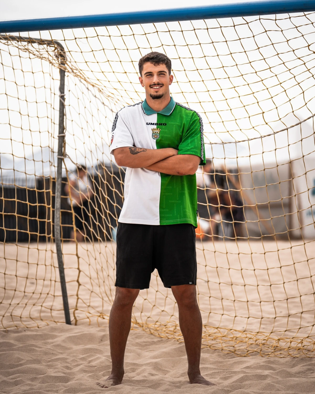 Bernardo Antunes, reforço do Leça (créditos: Leça/Facebook)