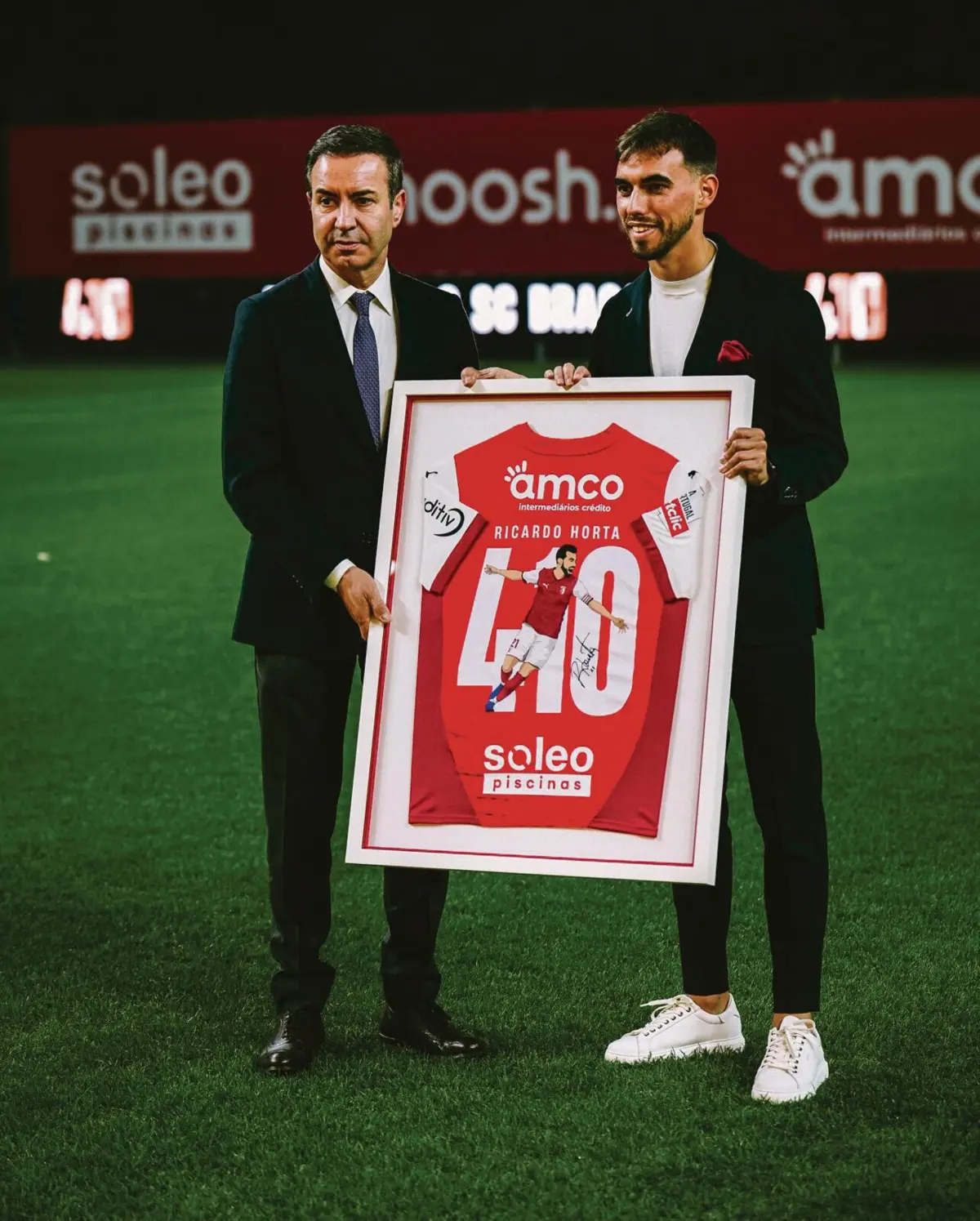 Moisés escolhe António Salvador e Ricardo Horta como figuras principais do atual Braga (créditos: SC Braga)