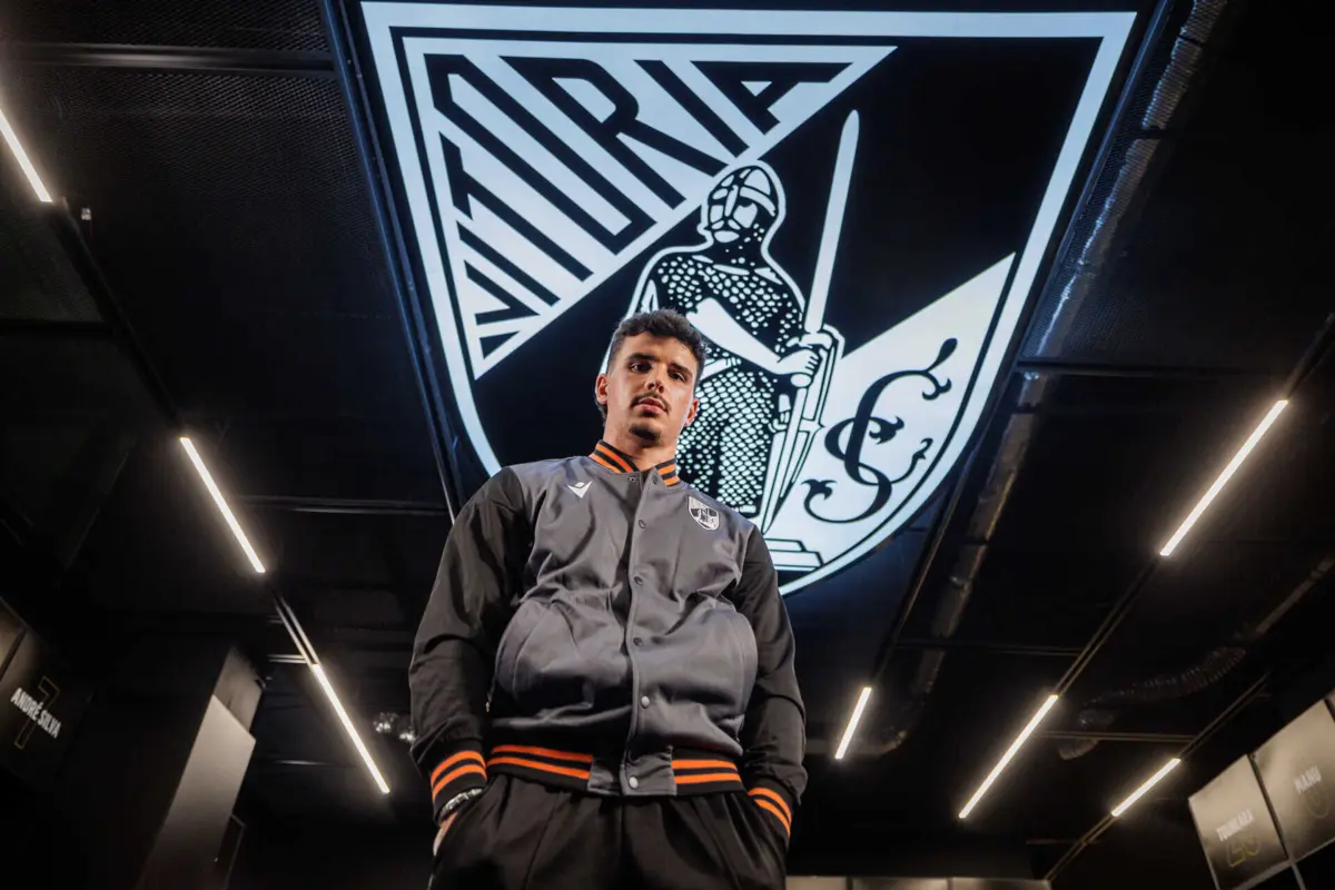 Dani Silva, jogador do V. Guimarães (Fotografia: Miguel Pereira/Global Imagens)