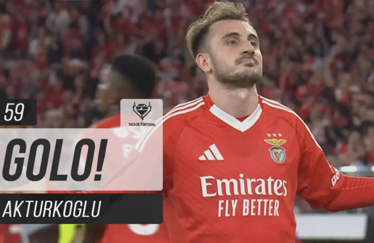 Imagem de contexto do artigo Akturkoglu e Amdouni ajudam à goleada do Benfica. Veja os golos