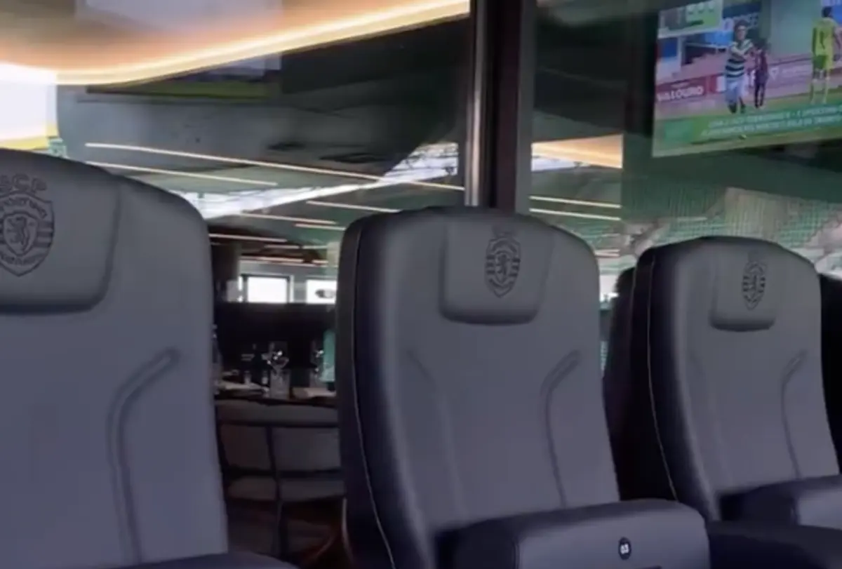 Imagem de contexto do artigo Sporting mostra novos Loges e a nova entrada em campo da equipa