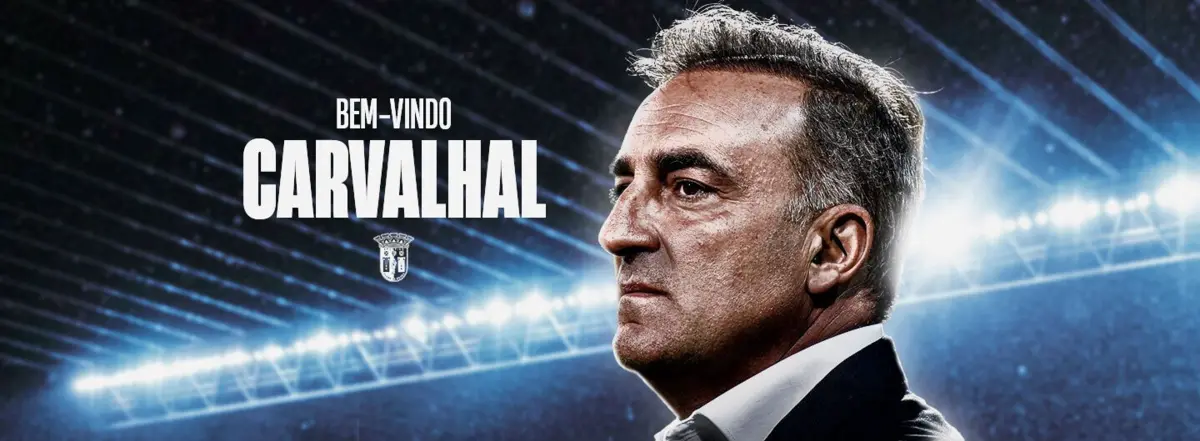 Imagem de contexto do artigo Agora é oficial: Carlos Carvalhal é o novo treinador do Braga