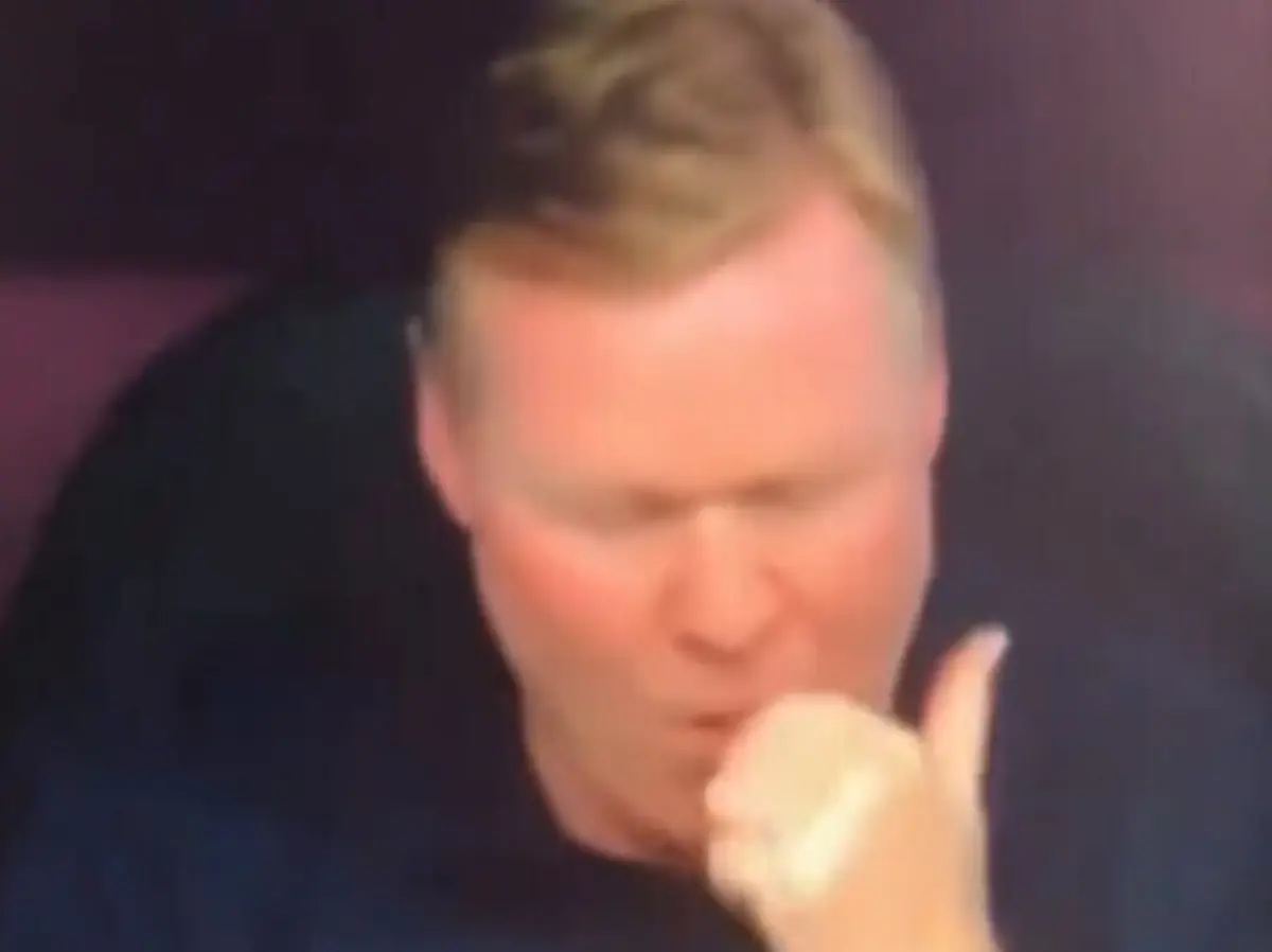 Koeman (créditos: X/Reprodução)