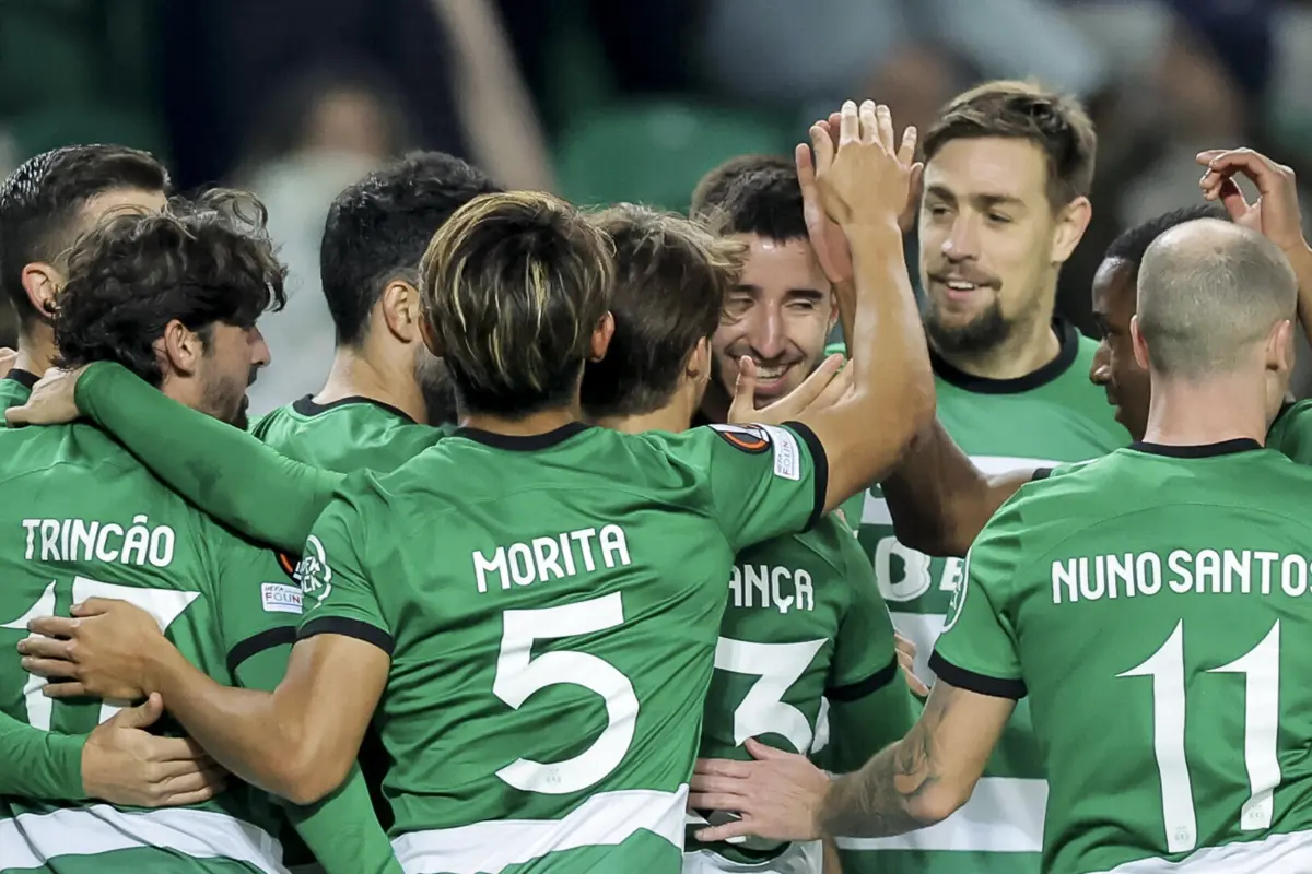 Golo de Gonçalo Inácio (Gerardo Santos / Global Imagens)