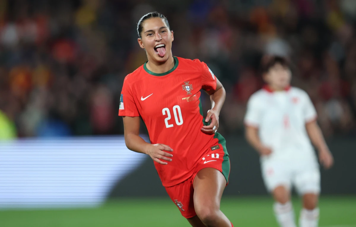 Kika Nazareth leva oito golos nas 39 internacionalizações A por Portugal (Créditos: Federação Portuguesa de Futebol - FPF)