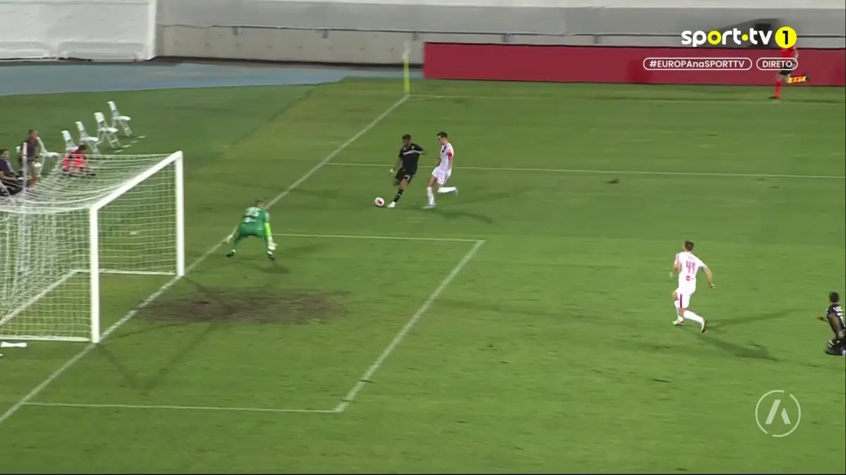 Imagem de contexto do artigo Os três golos do V. Guimarães na primeira parte na Bósnia, contra o Zrinjski. Ora veja