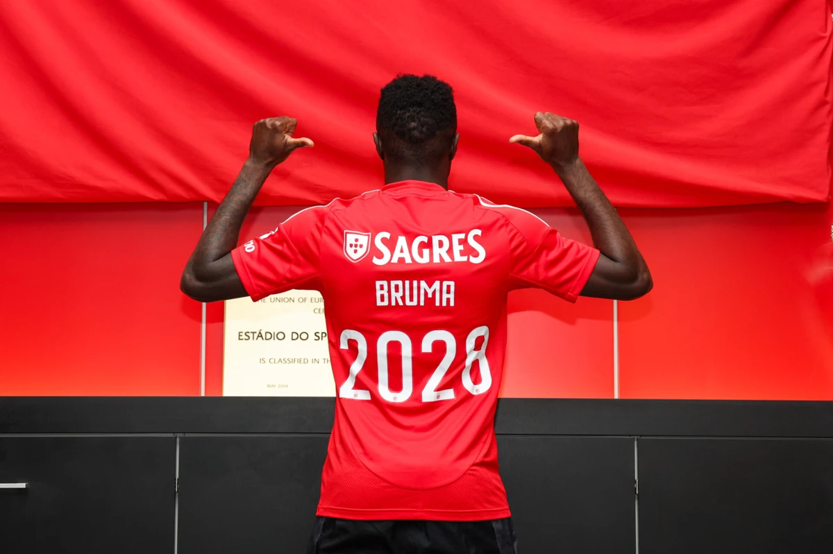 Bruma (créditos: Benfica)