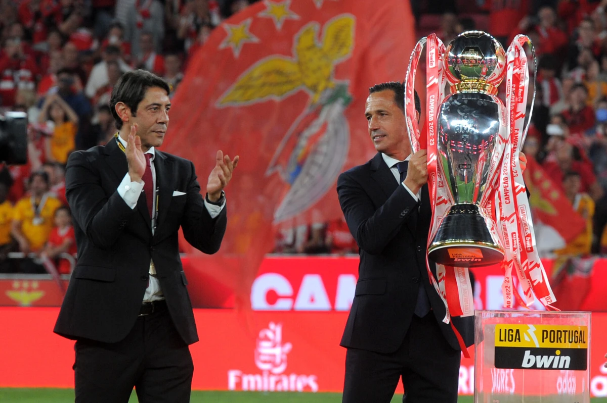 Rui Costa e Pedro Proença (Créditos: Álvaro Isidoro/Global Imagens)