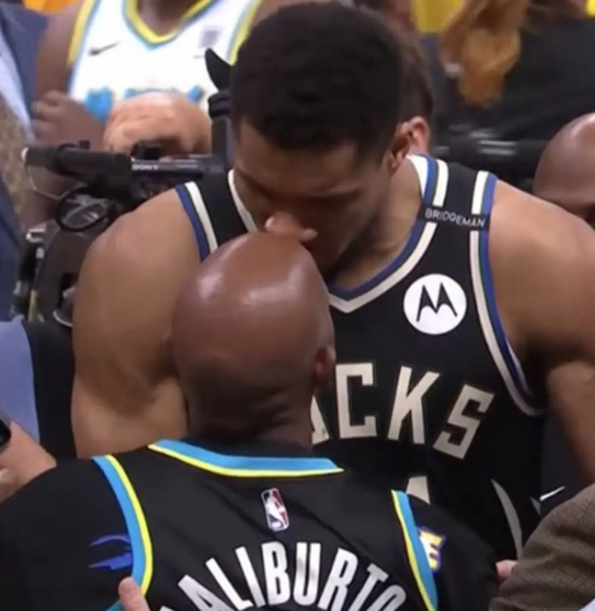 Imagem de contexto do artigo Eliminou Antetokounmpo nos Playoffs da NBA e o pai provocou o grego. Ora veja