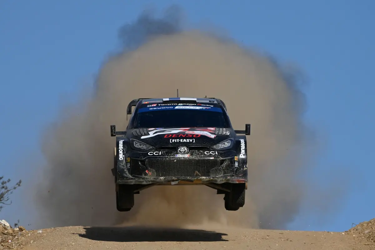 Kalle Rovanpera no Rali de Portugal (Créditos: AFP)