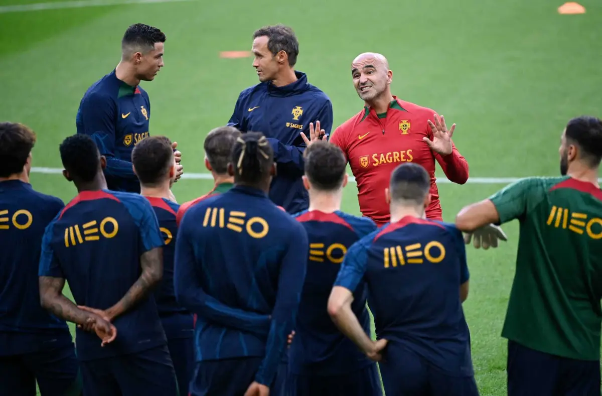 Roberto Martínez, selecionador de Portugal