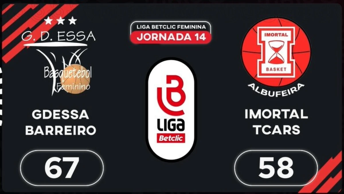 Imagem de contexto do artigo Liga Betclic Feminina: o resumo do GDESSA-Imortal
