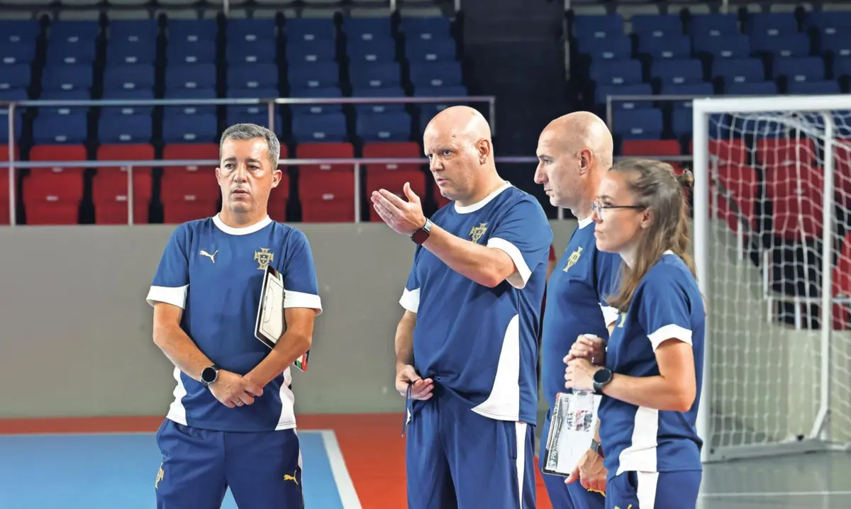 Luís Conceição e Jorge Braz