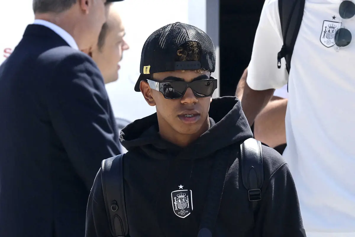 Lamine Yamal (Créditos: OSCAR DEL POZO / AFP)