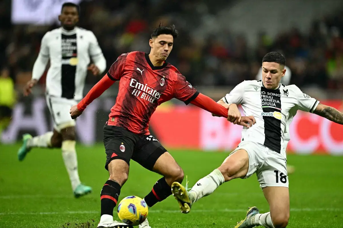 Nehuén Pérez, à direita (Créditos: AFP)