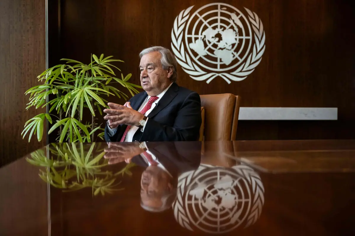 António Guterres (Créditos: AFP)