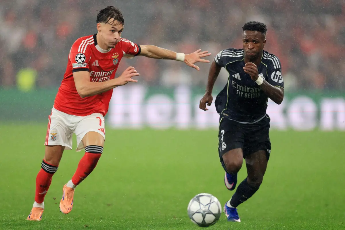 Amar Dedic e Vinícius Jr.