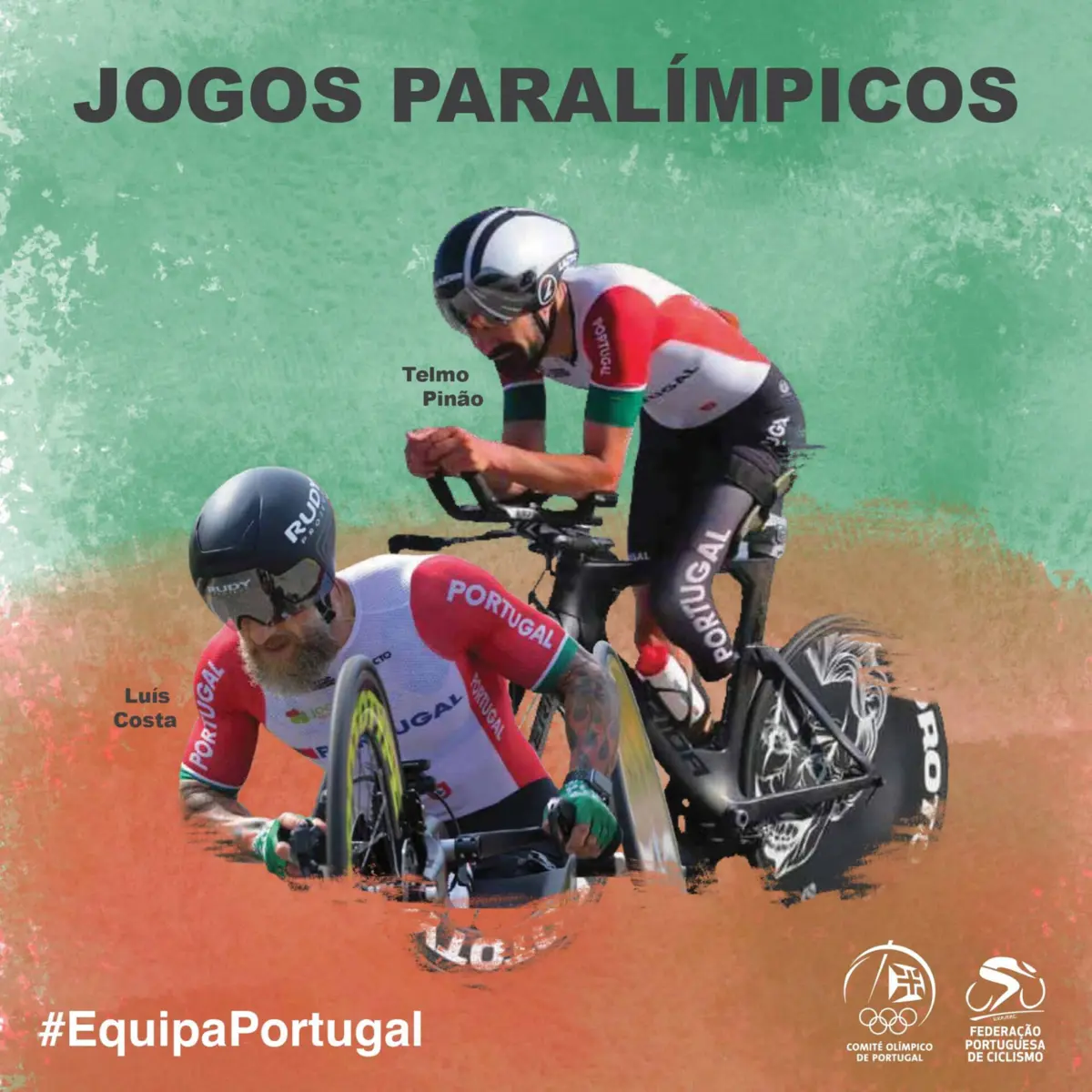 Imagem de contexto do artigo Telmo Pinão e Luís Costa nas provas de ciclismo nos Jogos Paralímpicos
