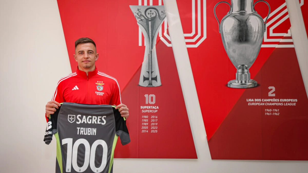 Trubin (Créditos: Benfica)