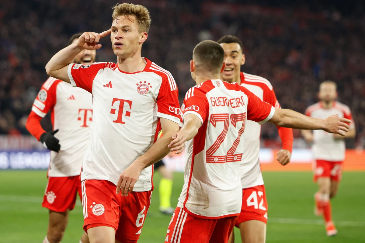 Kimmich marcou o único golo do jogo (Créditos: AFP)