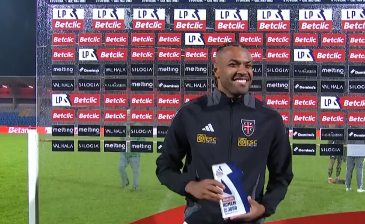 Imagem de contexto do artigo Cassiano: "Estou contente com aquilo que nos está a acontecer"