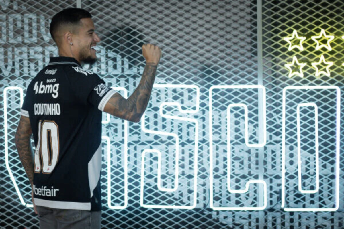 Imagem de contexto do artigo Philippe Coutinho rescinde com o Aston Villa e assina em definitivo com o Vasco