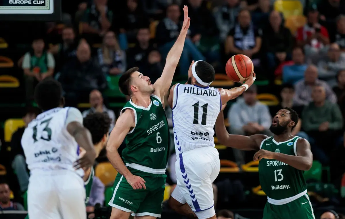 Imagem de contexto do artigo FIBA Europe Cup: Sporting abre segunda fase com derrota em Bilbau