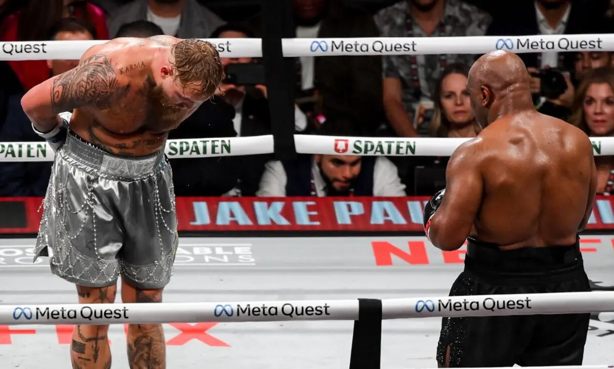 Jake Paul e Mike Tyson