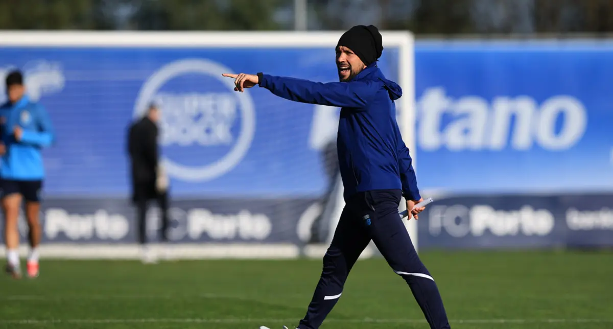 Francesco Farioli, treinador do FC Porto