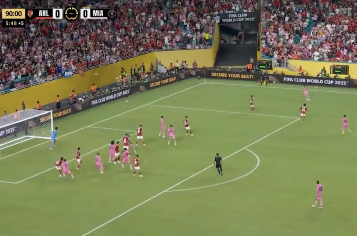 Imagem de contexto do artigo Messi ia dando a vitória ao Inter Miami com um golaço, mas estava lá El Shenawy. Ora veja